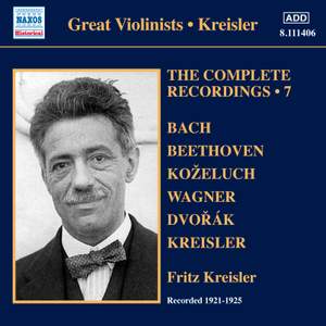 Kreisler: The Complete Recordings Volume 7