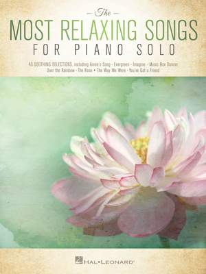 The Most Relaxing Songs for Piano Solo Product Image