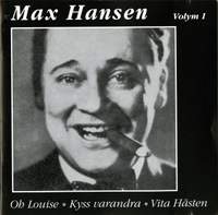 Max Hansen, Vol. 1 (1932-1955)