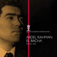 Queen Elisabeth Competition, Piano 1978: Abdel Rahman El Bacha