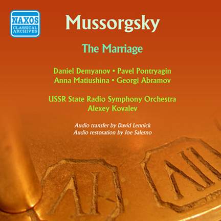 Mussorgsky: The Marriage (Zhenitba)