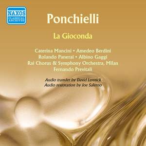 Ponchielli: La Gioconda
