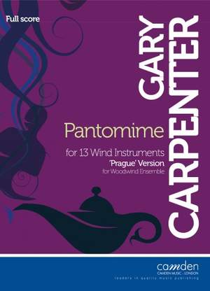 Gary Carpenter: Pantomime for 13 Winds (Prague version for woodwind ensemble)