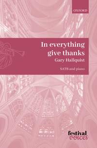 Hallquist, Gary: In everything give thanks