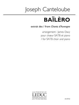 Joseph Canteloube: Baïlèro (Chants d'Auvergne)