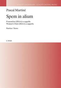 Martiné, P: Spem in alium