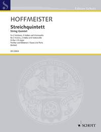 Hoffmeister, F A: Streichquintett D-Dur D major