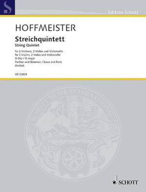 Hoffmeister, F A: String Quintet D major