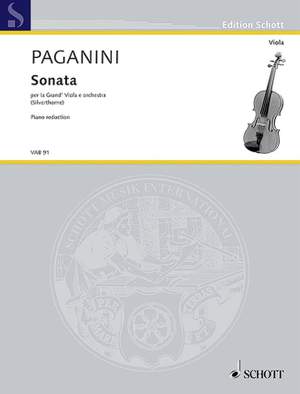 Paganini: Sonata per la Grand' Viola e orchestra