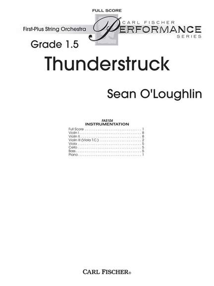 Sean O'Loughlin: Thunderstruck