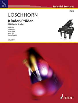 Loeschhorn, C A: Kinder-Etüden op. 181