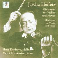 Heifetz: Variations For Violin & Piano