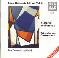 Clemencic Edition Vol.3/Tabulator des Clemens Hör