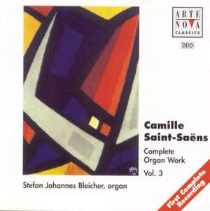 Saint-Saens: Organ Works Vol.3