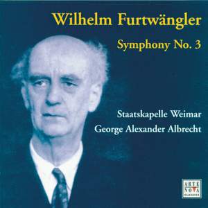 Furtwängler: Symphony No. 3