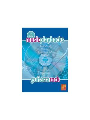 Music Playbacks CD: Guitarra Rock (Spanish)