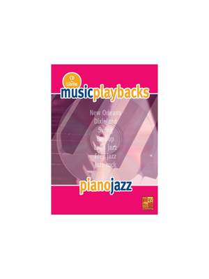 Music Playbacks CD: Piano Jazz (Spanish)