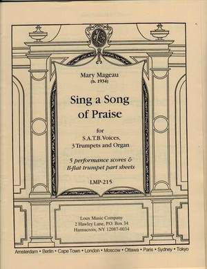 Mary Mageau: Sing a Song of Praise