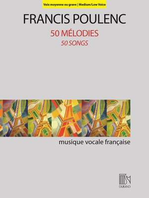 Francis Poulenc: 50 Mélodies
