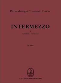 Pietro Mascagni_Lamberto Curtoni: Intermezzo