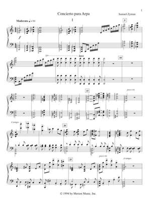 Samuel Zyman: Concierto Para Arpa