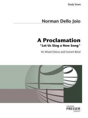 Norman Dello Joio: A Proclamation