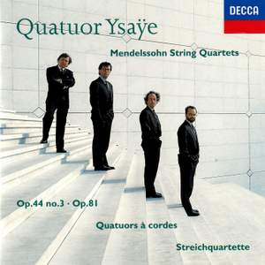 Mendelssohn: String Quartet No. 5 & 4 Pieces for String Quartet Op. 81