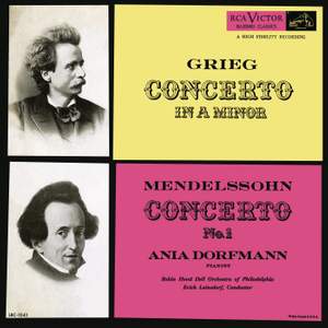Grieg: Piano Concerto & Mendelssohn: Piano Concerto No. 1