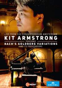 Kit Armstrong performs Bach's Goldberg Variations and its predecessors (DVD)