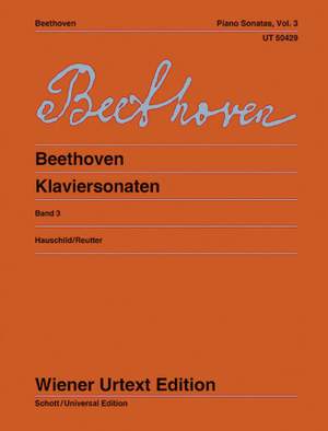 Beethoven, L v: Piano Sonatas Vol. 3