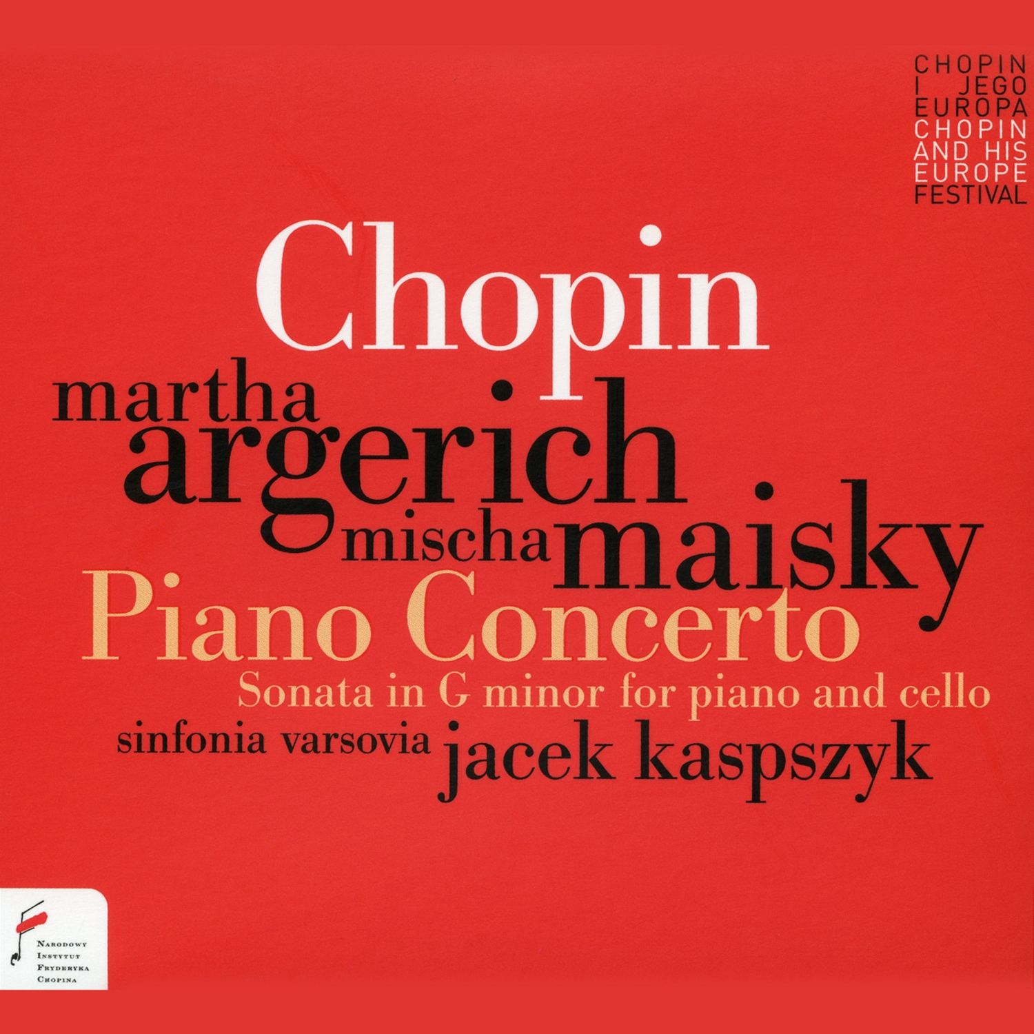 Chopin: Piano Concerto No. 1 & Cello Sonata