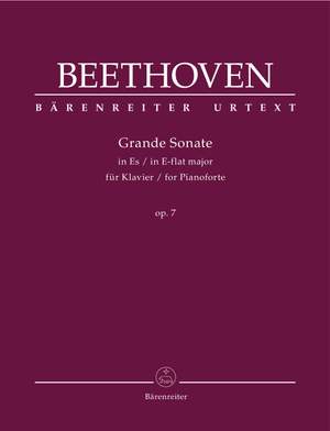 Beethoven, Ludwig van: Grande Sonate for Pianoforte in E-flat major op. 7