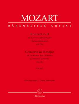Mozart, Wolfgang Amadeus: Concerto for Pianoforte and Orchestra no. 26 in D major K. 537 "Coronation Concerto"