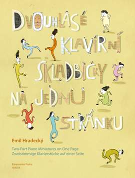 Hradecký, Emil: Two-Part Piano Miniatures on One Page