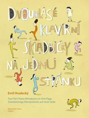 Hradecký, Emil: Two-Part Piano Miniatures on One Page