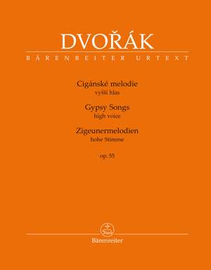 Dvorák, Antonín: Gypsy Songs for Voice and Piano op. 55