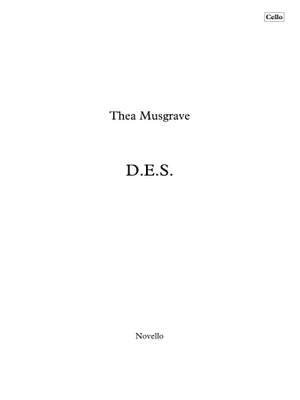 Thea Musgrave: D.E.S. - In Celebration