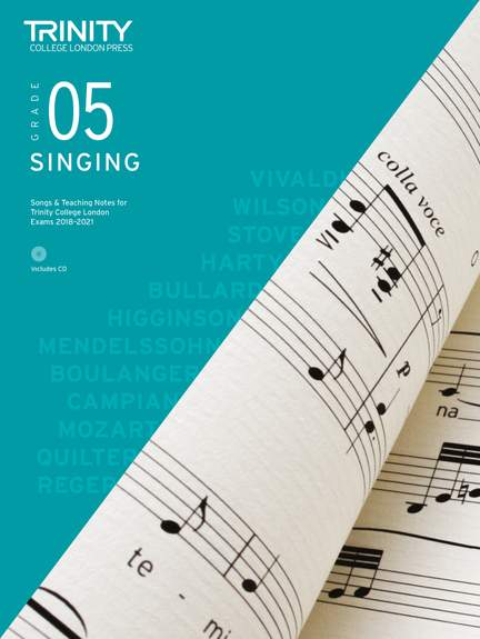 Trinity: Singing Grade 5 2018-2021 (with CD)