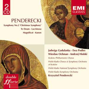 Penderecki: Symphony No. 2, Te Deum, Magnificat, Lacrimosa & Kanon