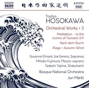 Hosokawa: Orchestral Works, Vol. 3