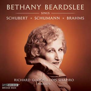 Bethany Beardslee sings Schubert, Schumann and Brahms