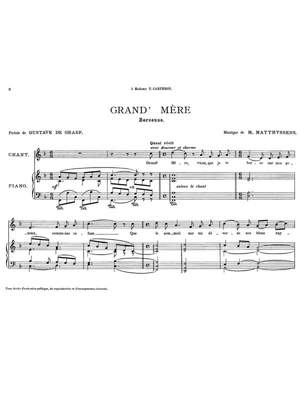 Matthyssens, Maria: Choses d’âme