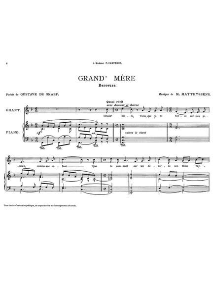 Matthyssens, Maria: Choses d’âme