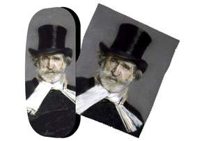 Giuseppe Verdi: Spectacles Case: Verdi Portrait