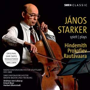 János Starker plays Cello Concertos by Hindemith; Prokofiev & Rautavaara