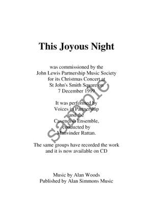 Alan Woods: This Joyous Night