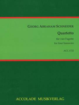 Georg Abraham Schneider: Quartetto
