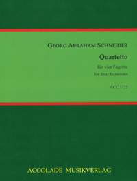 Georg Abraham Schneider: Quartetto