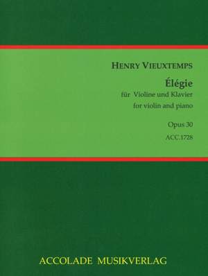 Henri Vieuxtemps: Elegie Op. 30