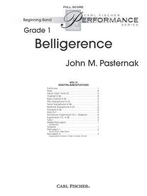 John M. Pasternak: Belligerence